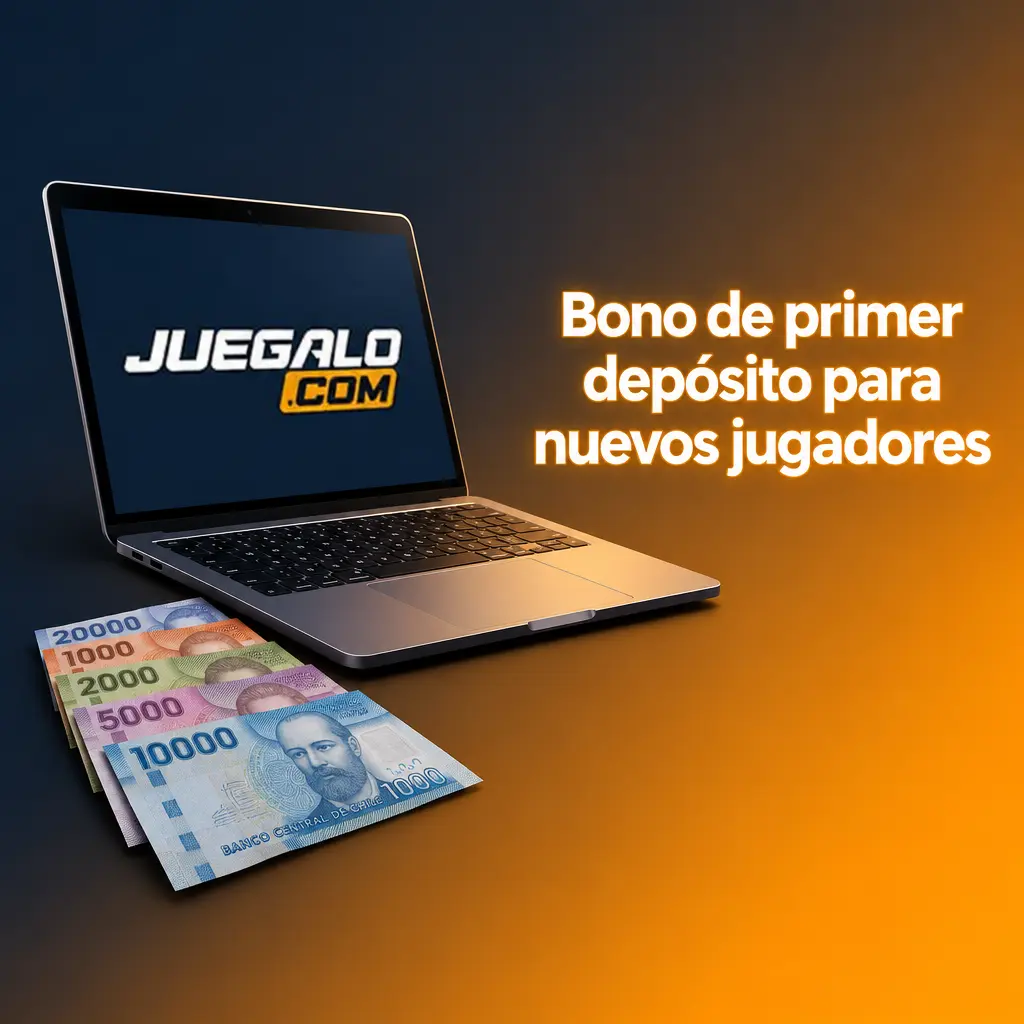 Bono de primer depósito 150% hasta 300.000 CLP para nuevos jugadores de Juegalo